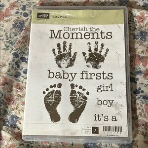 Stampin' Up! Baby Prints Stamp Set